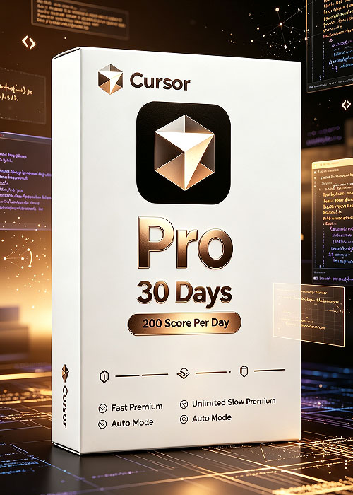 cdkeyofferss, Cursor Pro 30 Days 200 Score Per Day