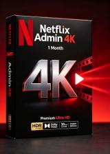 cdkeyofferss.com, Netflix Admin 4K 1Month