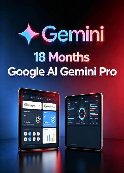 cdkeyofferss, Google AI Gemini Pro 18 Months