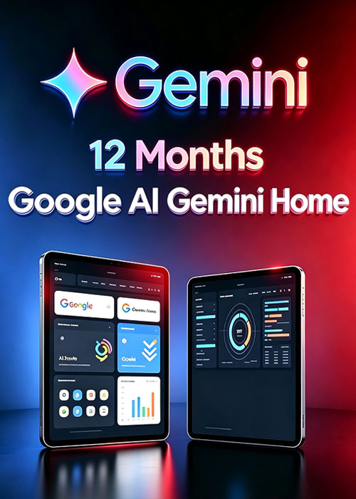cdkeyofferss, Google AI Gemini Home 12 Months (Family Share)